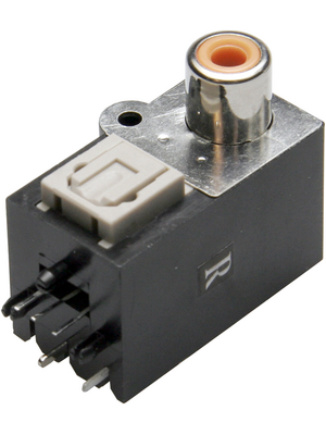 Cliff - ORJ-6 - Optical receiver jack with RCA, ORJ-6, Cliff