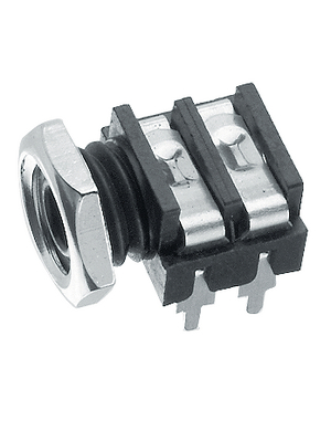 Cliff - S6CBB PC - Flush-mounted jack socket 3.5 mm 2P, S6CBB PC, Cliff