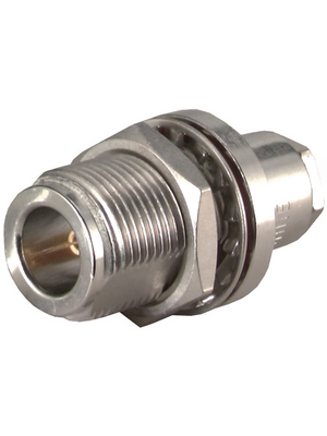 Huber+Suhner - 24_N-50-2-1/133_NE - Panel-mount Jack N 50 Ohm straight, 24_N-50-2-1/133_NE, Huber+Suhner