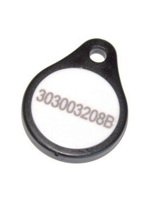 Codatex - TP-KEYFOB-NUMBER - Transponder key fob with number EM 4102 125 kHz, TP-KEYFOB-NUMBER, Codatex