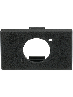 Contrik - FLF1-Schwarz - FLF installation kit, black N/A, FLF1-Schwarz, Contrik