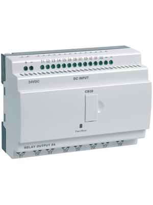 Crouzet - CD20 24 VDC - Logic controller Millenium 3 CD20 24 VDC, 12 DI (6 D/A), 8 RO, CD20 24 VDC, Crouzet