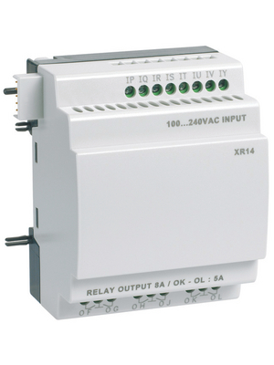 Crouzet - XR14 24 VDC - Expansion module Millenium 3 Millenium 3, 8 DI, 6 RO, XR14 24 VDC, Crouzet