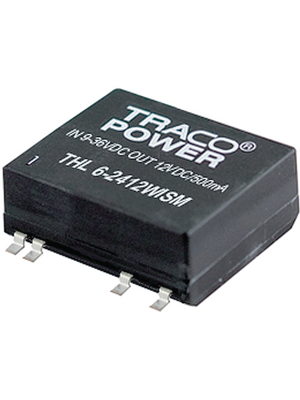 Traco Power - THL 6-2411WISM - DC/DC converter 9...36 VDC 5 VDC, THL 6-2411WISM, Traco Power