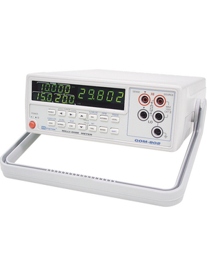 GW Instek - GOM-802 - Milli-ohmmeter, 1 uOhm...3 MOhm 3 MOhm, GOM-802, GW Instek