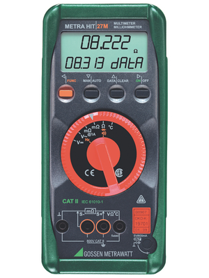 Gossen Metrawatt - METRAHIT 27M - Multimeter digital RMS 31000 digits 600 VAC 600 VDC, METRAHIT 27M, Gossen Metrawatt