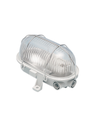 No Brand - 02101 - Universal lamp, oval grey, 02101, No Brand