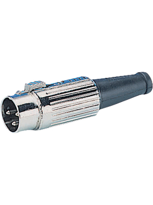 Deltron Components - 590-0400 - Cable Connector nickel-plated 4P, 590-0400, Deltron Components