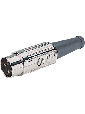 Deltron Components - 610-0300 - Cable Connector nickel-plated 3P 3 'C', 610-0300, Deltron Components