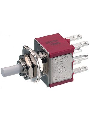 Eledis - 5A21-F3STAE - Push-button switch on-(on) 2P, 5A21-F3STAE, Eledis