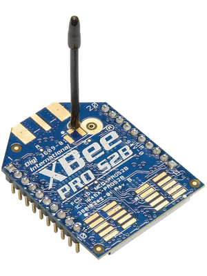 Digi - XBP24-Z7WIT-004J - ZigBee module  2.4 GHz 10 mW, Wire antenna, XBP24-Z7WIT-004J, Digi