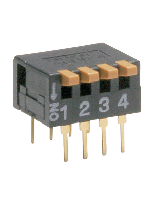 Omron Electronic Components - A6DR-0100 - DIL switch THD 10P, A6DR-0100, Omron Electronic Components