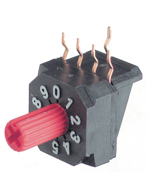 NKK - FR01KR10H-ST-082B - PCB coding switch BCD 4+1, FR01KR10H-ST-082B, NKK