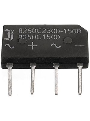 Diotec - B80C1500B - Bridge rectifier 160 V 1.5 A SIL, B80C1500B, Diotec