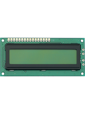 Display Elektronik - DEM 20487 SYH-LY-CYR22 - Dot matrix LCD display 9.23 mm 4 x 20, DEM 20487 SYH-LY-CYR22, Display Elektronik