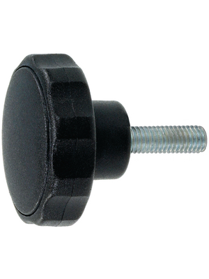 Mentor - 3402.1001 - Star grip with external thread 30 mm M5, 3402.1001, Mentor