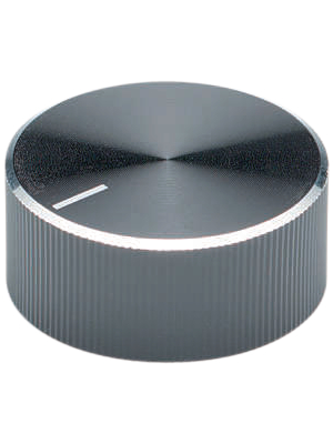 OKW - A1418260 - Instrument knob black anodised 19 mm, A1418260, OKW