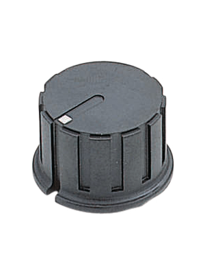 Yuh Lee Enterprise - K-002AA - Instrument knob black 20 mm, K-002AA, Yuh Lee Enterprise