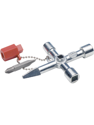 Knipex - 00 11 04 - Universal key for shut-off systems, 00 11 04, Knipex
