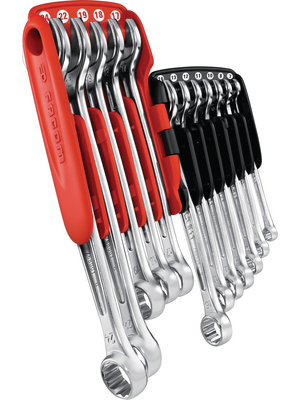 Facom - 440.JP12PB - Open-end ring spanner set 7-8-10-11-12-13-16-17-18-19-22-24 mm, 440.JP12PB, Facom