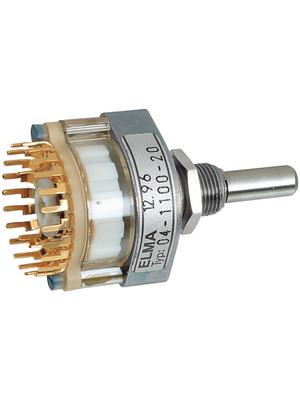 Elma - 04-2103 - Rotary wafer switch Soldering Lugs 2P 24Pos, 04-2103, Elma