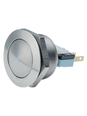 Apem - AV24LB404 - Push-button Switch 24.2 mm 250 VAC 5 A 1 change-over (CO), AV24LB404, Apem