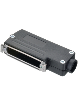 Deltron - DSPK 09 - D-sub hood, plastic 9P, DSPK 09, Deltron