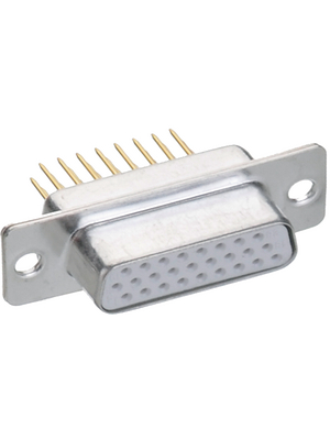 Deltron - HD-D 15 SY2 - D-Sub high-density socket 15P, HD-D 15 SY2, Deltron