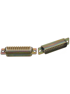 Deltron - DT 25 PZ - D-Sub plug 25P, Male, DT 25 PZ, Deltron