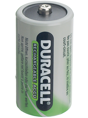 Duracell - HR14/C - NiMH rechargeable battery HR14/C 1.2 V 2200 mAh PU=Pack of 2 pieces, HR14/C, Duracell