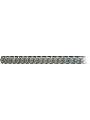 Bossard - 9754031 HGS M3 FZB - Threaded rod, 1 m galvanized M3 1000 mm, 9754031 HGS M3 FZB, Bossard