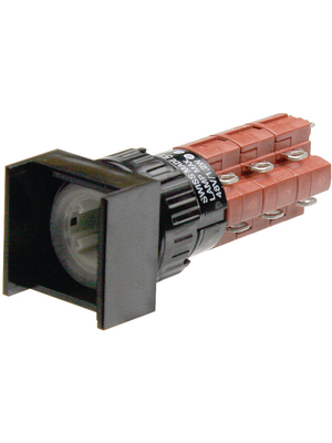 EAO - 51-151.0252 - Illuminated push-button 18 x 18 mm 1 NO+1 NC, 51-151.0252, EAO