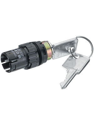 EAO - 61-2205.0/D - Key switch ? 16 mm A - C (0-1), 61-2205.0/D, EAO