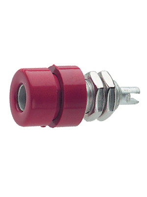 SKS Kontakttechnik - BIL 30 RED - Socket ? 4 mm red CAT I N/A, BIL 30 RED, SKS Kontakttechnik