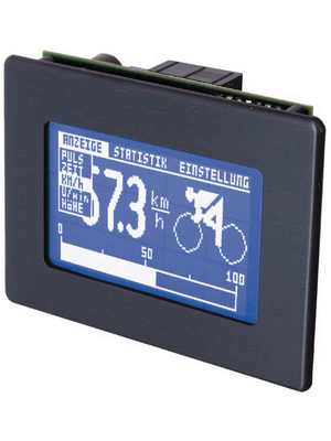 Electronic Assembly - EA KIT129-6LWTK - LCD, p-matrix display 128 x 64 Pixel, EA KIT129-6LWTK, Electronic Assembly