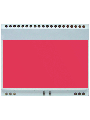 Electronic Assembly - EA LED55X46-R - LCD backlight red, EA LED55X46-R, Electronic Assembly
