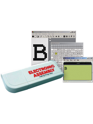 Electronic Assembly - EAUSBSTICK-FONT - Font collection Fonts, EAUSBSTICK-FONT, Electronic Assembly