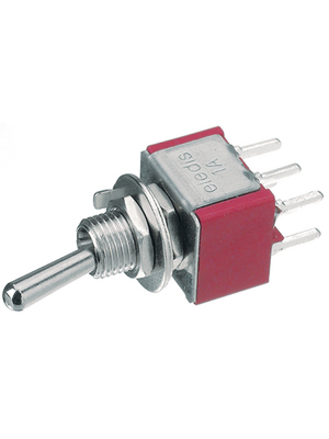 Eledis - 1A23-NF1PCSE - Toggle switch on-off-on 2P, 1A23-NF1PCSE, Eledis