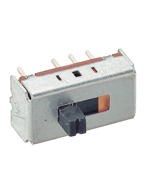Eledis - SGA-13P-03V-7295 - Slide switch on-on-on 1P, SGA-13P-03V-7295, Eledis