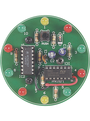 Velleman - MK152 - Electronic Wheel of Fortune Kit N/A, MK152, Velleman