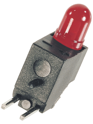 Elma - 09H0010-62 - PCB LED 3 mm round red low current, 09H0010-62, Elma