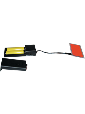 EL Technik - EL-SET3060RT+3V - EL panel red 30 x 60 mm, EL-SET3060RT+3V, EL Technik