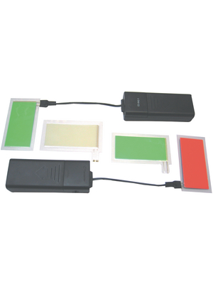 EL Technik - EL-SET3060WS+3V - EL panel white 30 x 60 mm, EL-SET3060WS+3V, EL Technik