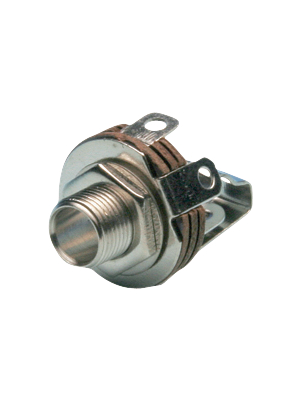 Tsay-E - EM 63 S - Jack panel socket ? 6.35 mm nickel-plated 2P, EM 63 S, Tsay-E