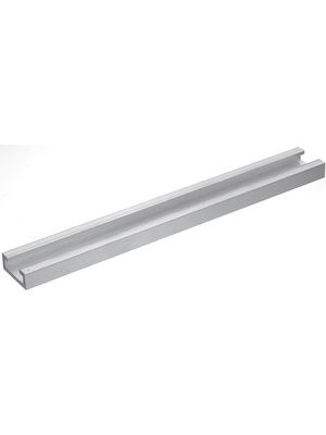 Alcoa Inc. - EN AW-6060 T66 20X9,0MM - Aluminium C-profile, length 1 m, EN AW-6060 T66 20X9,0MM, Alcoa Inc.