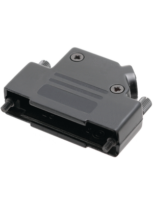 Encitech Connectors - D45ZK09-BK-K - D-Sub metal hood 9P, D45ZK09-BK-K, Encitech Connectors