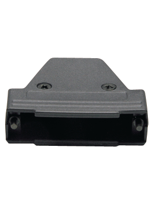 Encitech Connectors - TRI-P-09-K - D-Sub plastic hood 9P, TRI-P-09-K, Encitech Connectors
