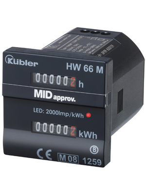 Kbler - 3.56M.201.075 - Operating hour counter, 3.56M.201.075, Kbler