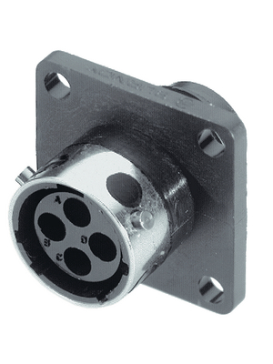 Souriau - UTG0103SH - Female receptacle Trim Trio 3-pin IP65 Trim Trio UTG Poles=3 N/A Female Housing size10, UTG0103SH, Souriau