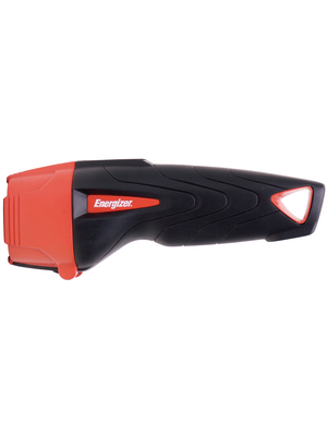 Energizer - IMPACT NEW RUBBER LED 2AA - LED pocket lamp 22 lm black/orange, IMPACT NEW RUBBER LED 2AA, Energizer